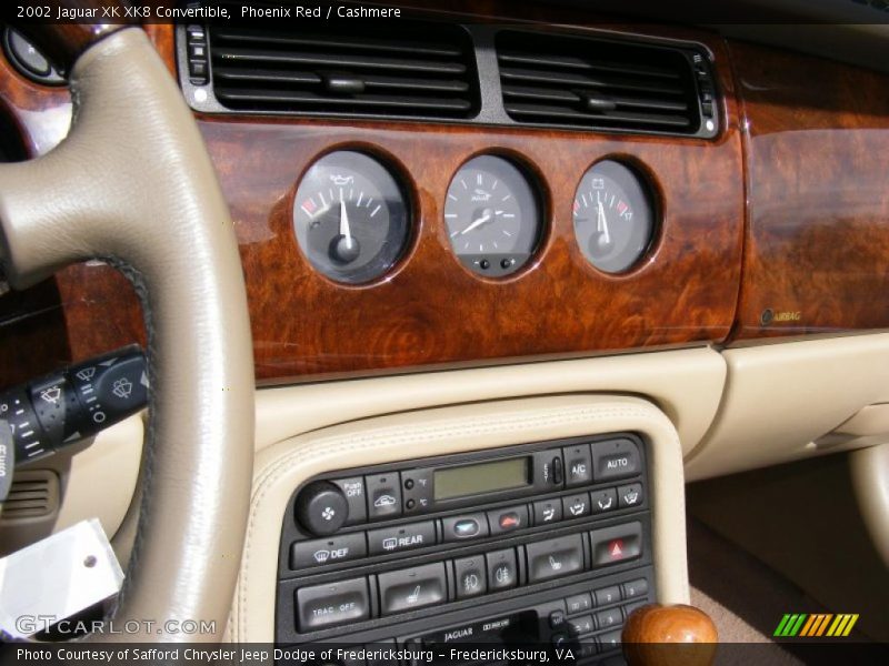 Phoenix Red / Cashmere 2002 Jaguar XK XK8 Convertible