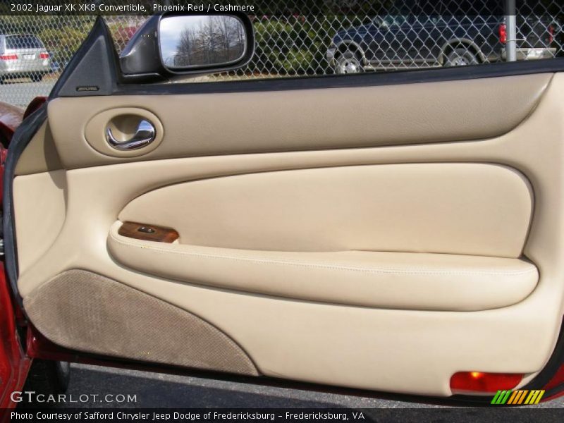 Phoenix Red / Cashmere 2002 Jaguar XK XK8 Convertible