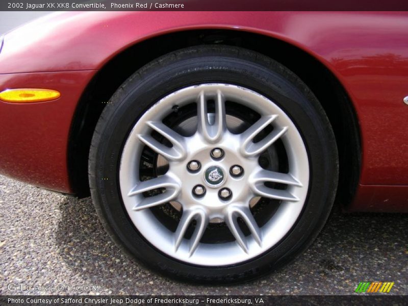 Phoenix Red / Cashmere 2002 Jaguar XK XK8 Convertible