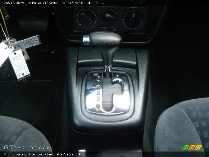 Reflex Silver Metallic / Black 2003 Volkswagen Passat GLS Sedan