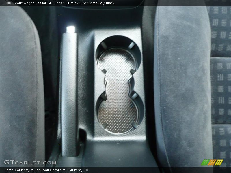 Reflex Silver Metallic / Black 2003 Volkswagen Passat GLS Sedan