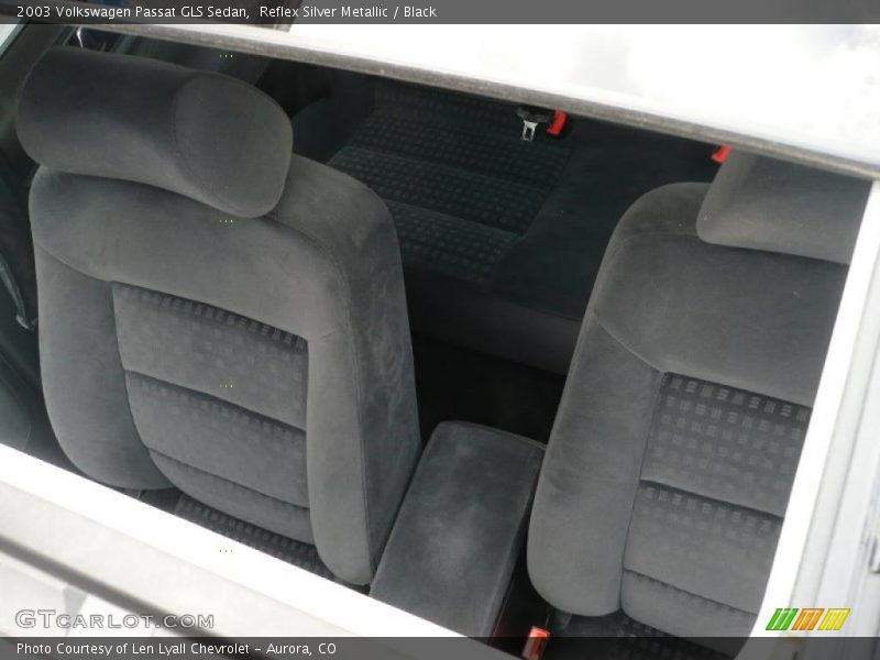 Reflex Silver Metallic / Black 2003 Volkswagen Passat GLS Sedan