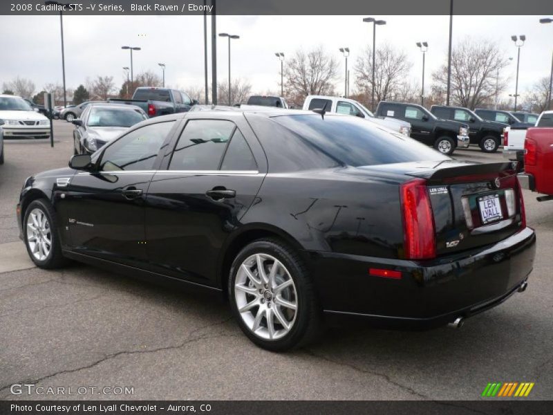 Black Raven / Ebony 2008 Cadillac STS -V Series