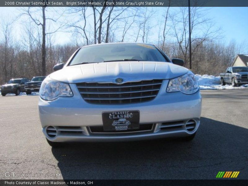 Bright Silver Metallic / Dark Slate Gray/Light Slate Gray 2008 Chrysler Sebring LX Sedan