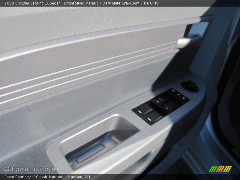 Bright Silver Metallic / Dark Slate Gray/Light Slate Gray 2008 Chrysler Sebring LX Sedan