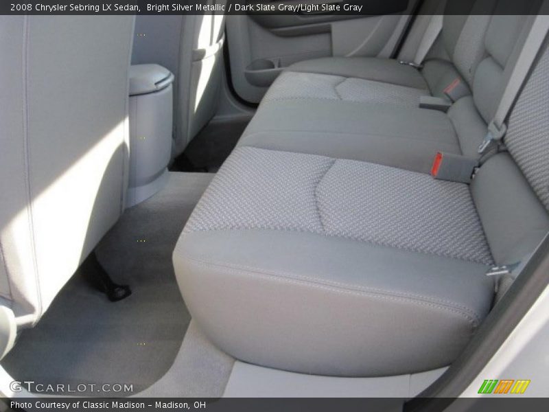 Bright Silver Metallic / Dark Slate Gray/Light Slate Gray 2008 Chrysler Sebring LX Sedan