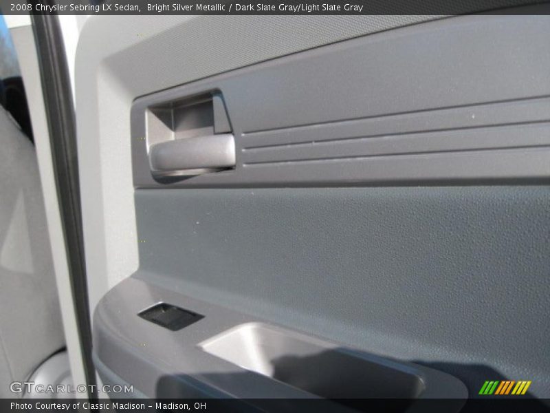 Bright Silver Metallic / Dark Slate Gray/Light Slate Gray 2008 Chrysler Sebring LX Sedan