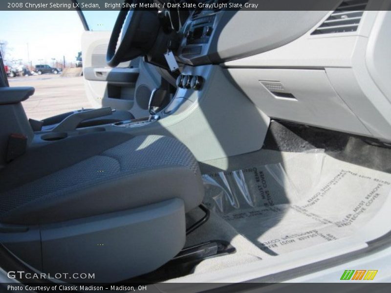 Bright Silver Metallic / Dark Slate Gray/Light Slate Gray 2008 Chrysler Sebring LX Sedan