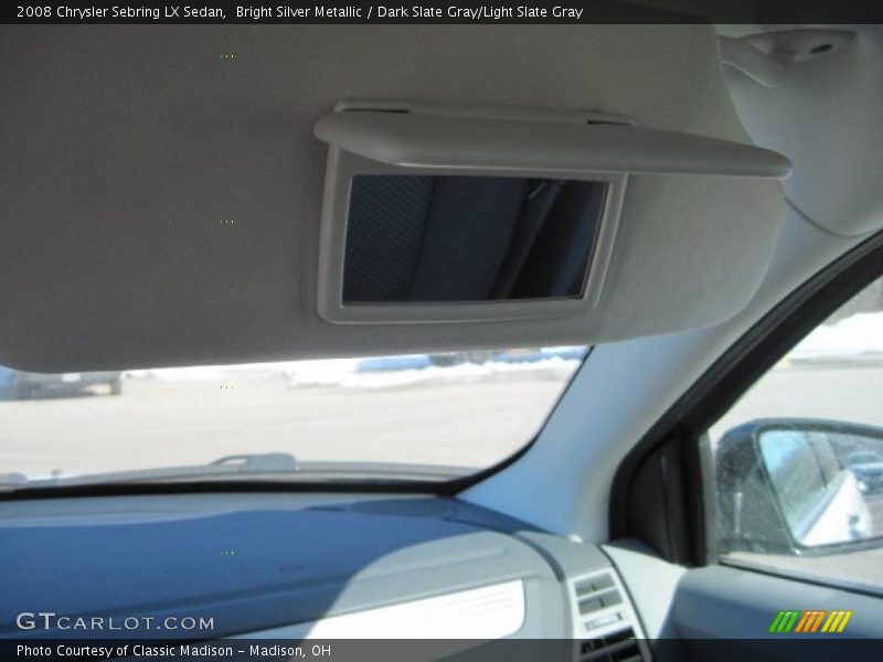 Bright Silver Metallic / Dark Slate Gray/Light Slate Gray 2008 Chrysler Sebring LX Sedan