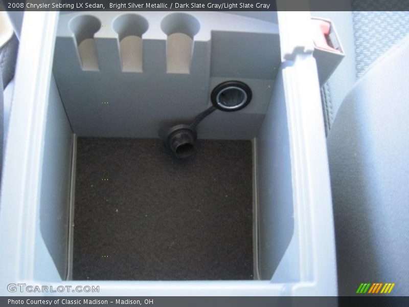 Bright Silver Metallic / Dark Slate Gray/Light Slate Gray 2008 Chrysler Sebring LX Sedan