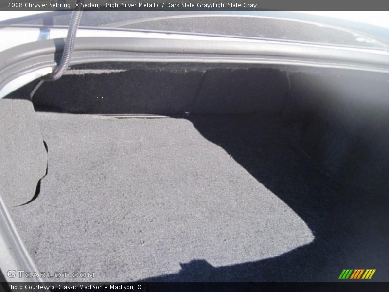 Bright Silver Metallic / Dark Slate Gray/Light Slate Gray 2008 Chrysler Sebring LX Sedan