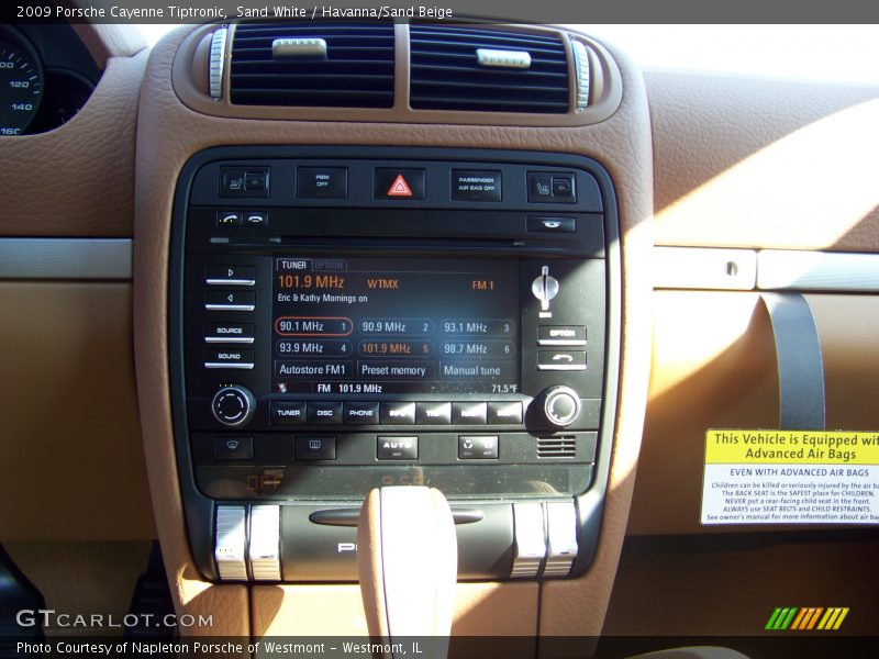Sand White / Havanna/Sand Beige 2009 Porsche Cayenne Tiptronic