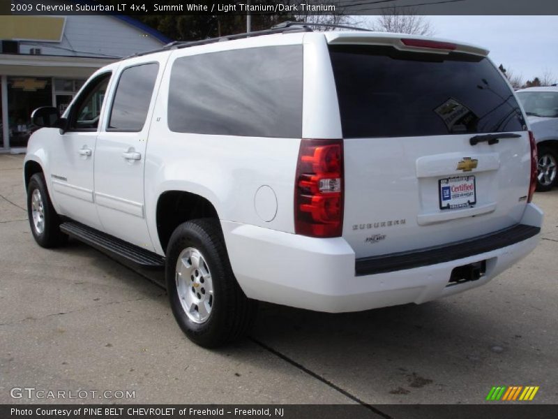Summit White / Light Titanium/Dark Titanium 2009 Chevrolet Suburban LT 4x4