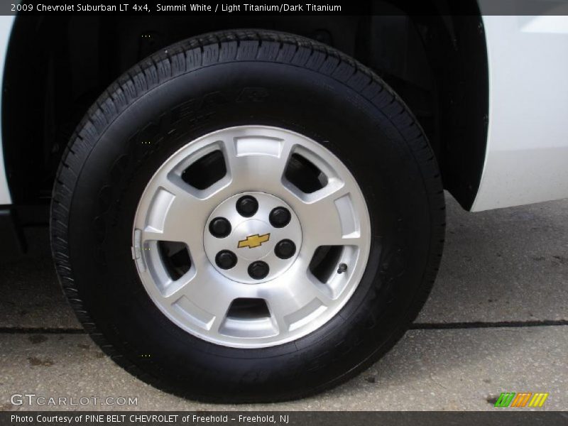Summit White / Light Titanium/Dark Titanium 2009 Chevrolet Suburban LT 4x4