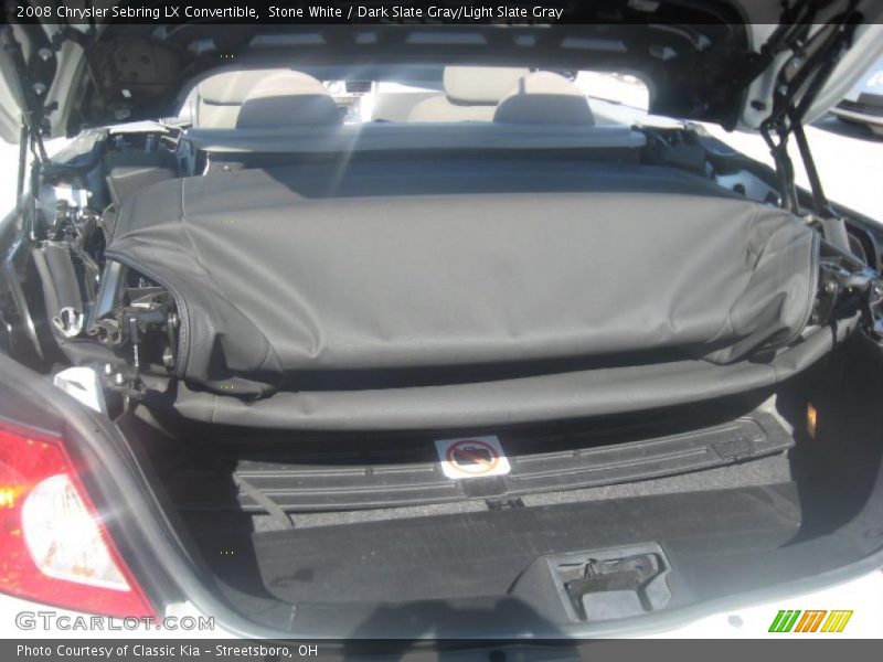 Stone White / Dark Slate Gray/Light Slate Gray 2008 Chrysler Sebring LX Convertible