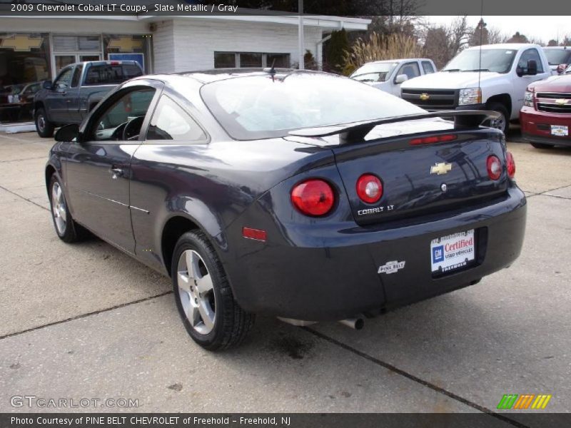 Slate Metallic / Gray 2009 Chevrolet Cobalt LT Coupe
