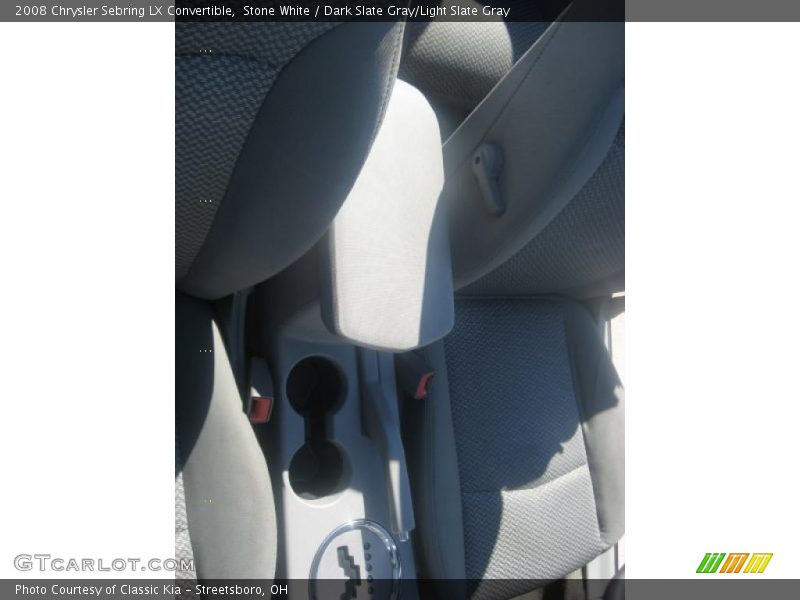 Stone White / Dark Slate Gray/Light Slate Gray 2008 Chrysler Sebring LX Convertible