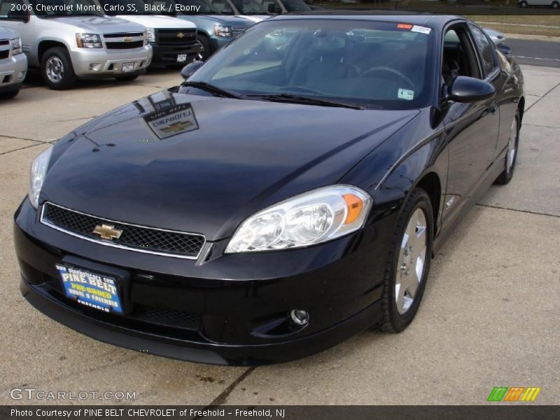 Black / Ebony 2006 Chevrolet Monte Carlo SS