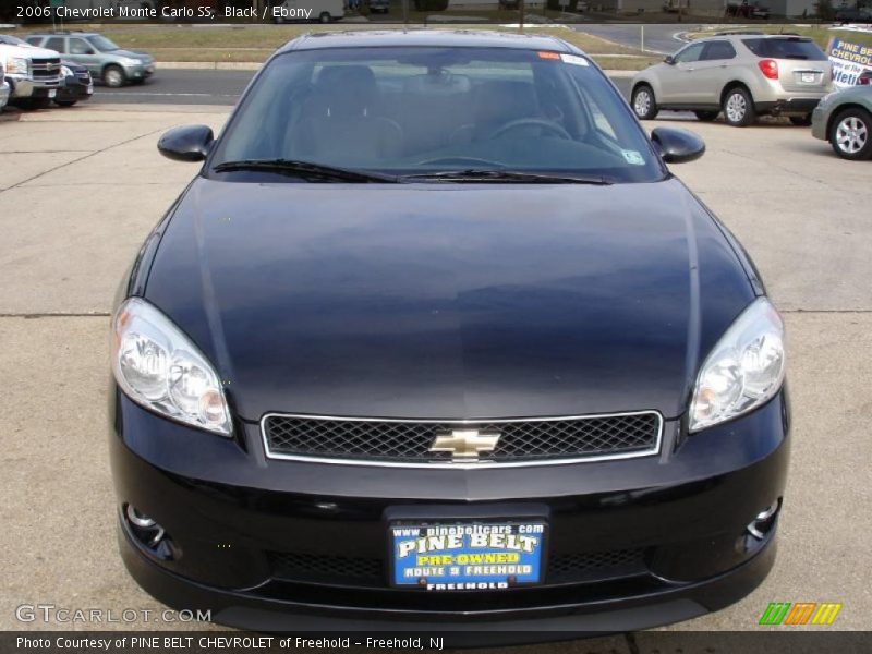 Black / Ebony 2006 Chevrolet Monte Carlo SS
