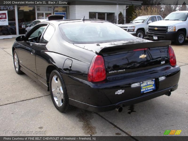 Black / Ebony 2006 Chevrolet Monte Carlo SS