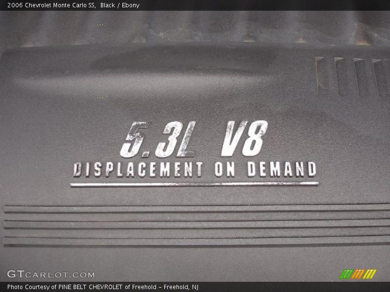 Black / Ebony 2006 Chevrolet Monte Carlo SS