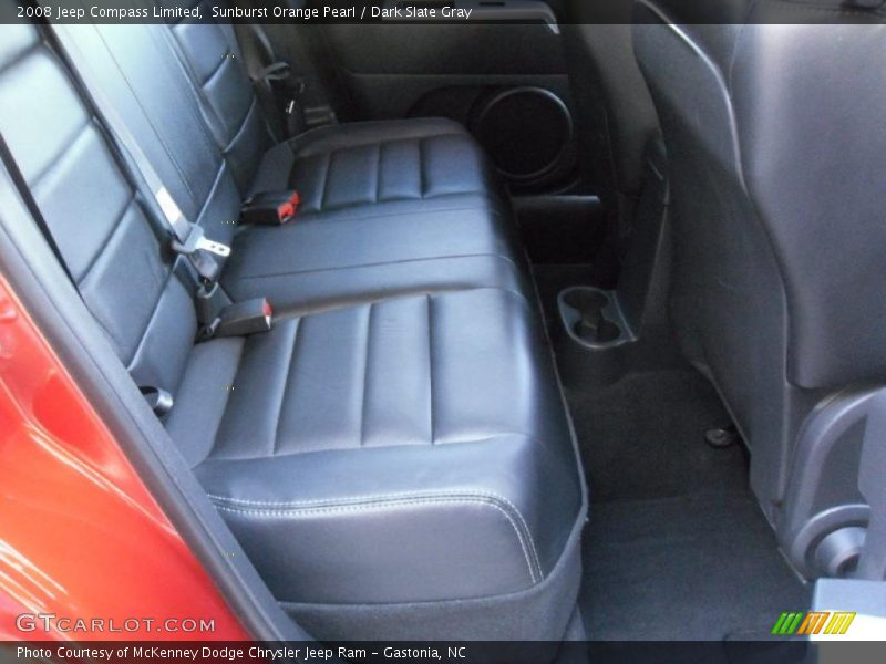 Sunburst Orange Pearl / Dark Slate Gray 2008 Jeep Compass Limited