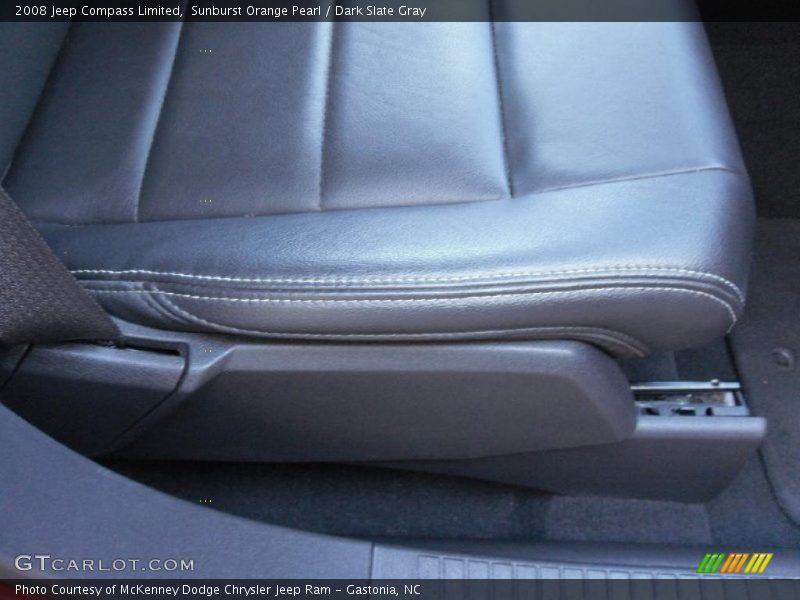 Sunburst Orange Pearl / Dark Slate Gray 2008 Jeep Compass Limited