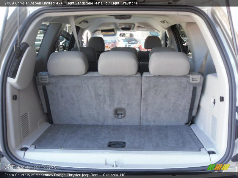 Light Sandstone Metallic / Light Graystone 2009 Chrysler Aspen Limited 4x4