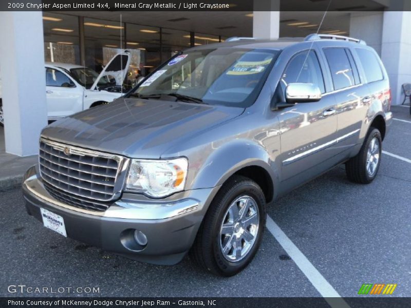 Mineral Gray Metallic / Light Graystone 2009 Chrysler Aspen Limited 4x4