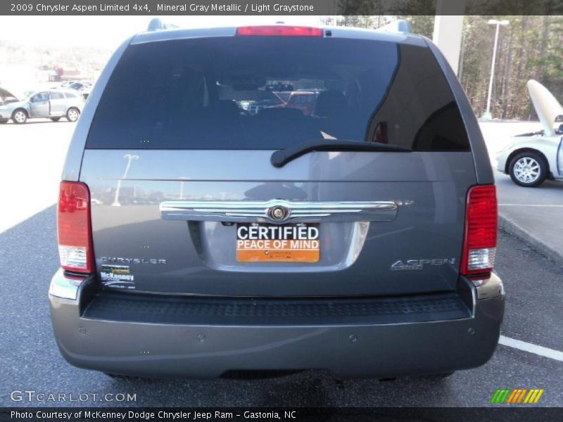 Mineral Gray Metallic / Light Graystone 2009 Chrysler Aspen Limited 4x4