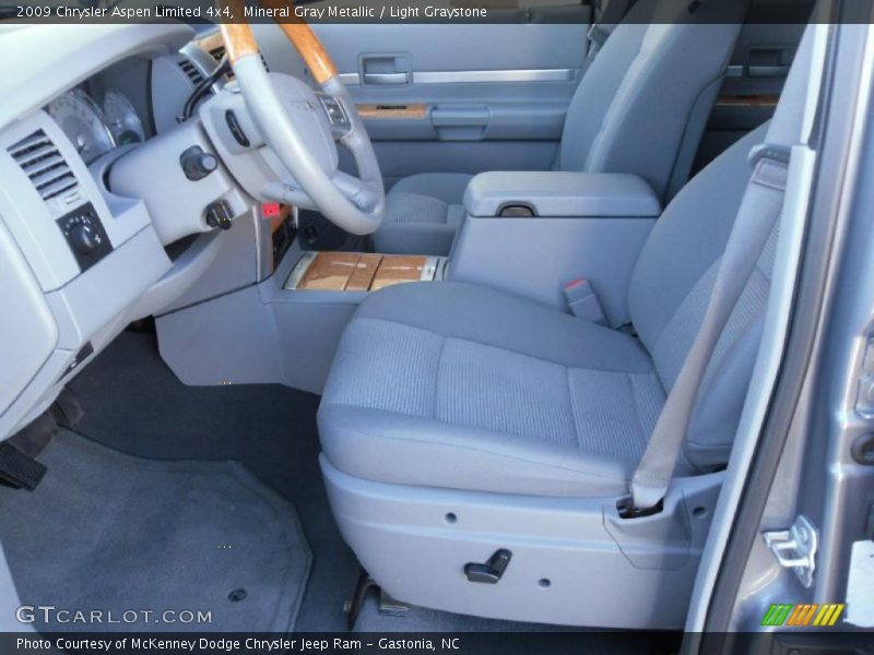 Mineral Gray Metallic / Light Graystone 2009 Chrysler Aspen Limited 4x4