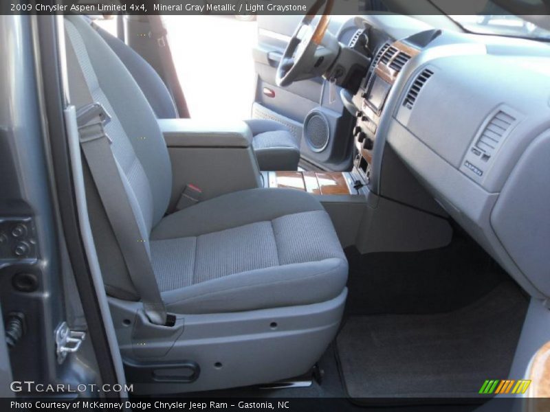 Mineral Gray Metallic / Light Graystone 2009 Chrysler Aspen Limited 4x4