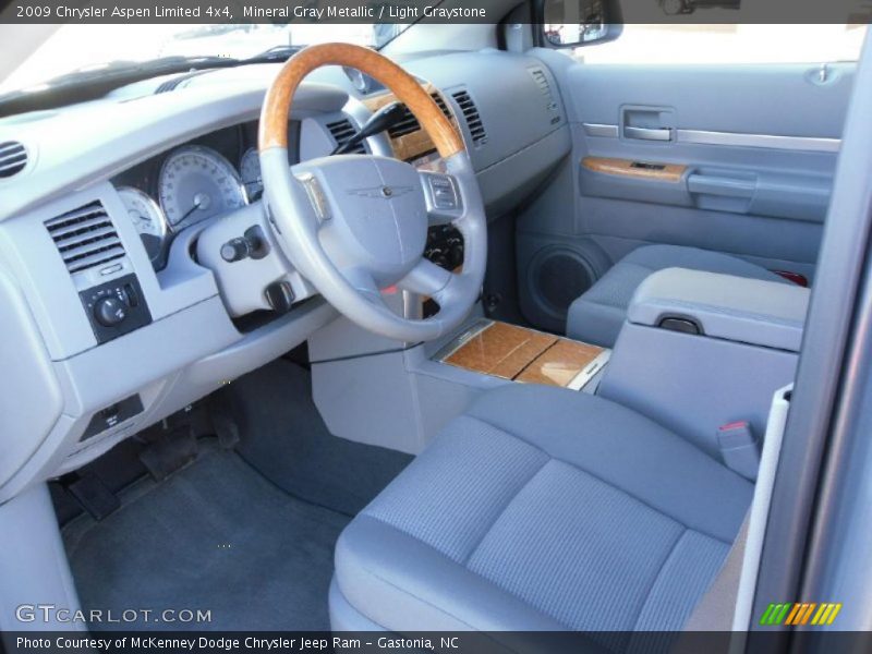 Mineral Gray Metallic / Light Graystone 2009 Chrysler Aspen Limited 4x4