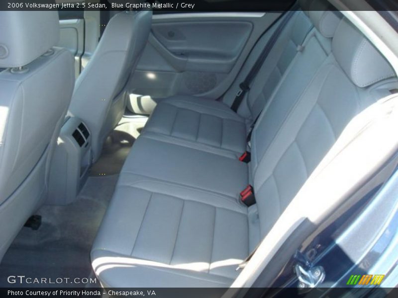 Blue Graphite Metallic / Grey 2006 Volkswagen Jetta 2.5 Sedan