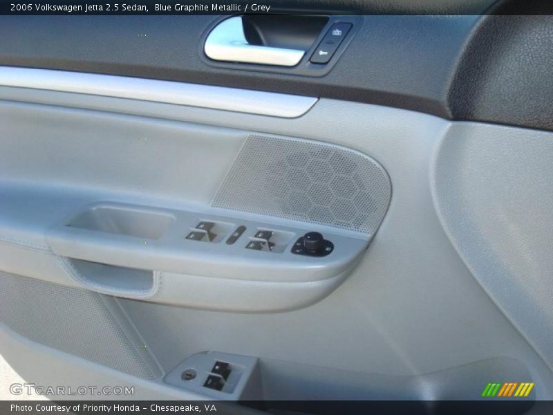 Blue Graphite Metallic / Grey 2006 Volkswagen Jetta 2.5 Sedan