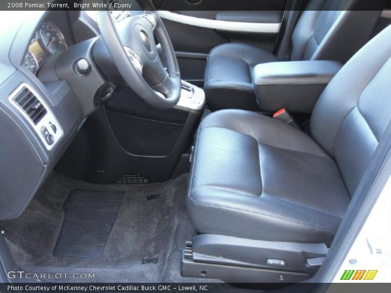 Bright White / Ebony 2008 Pontiac Torrent