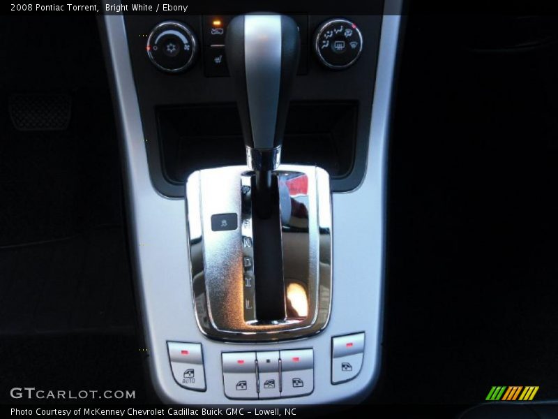 Bright White / Ebony 2008 Pontiac Torrent