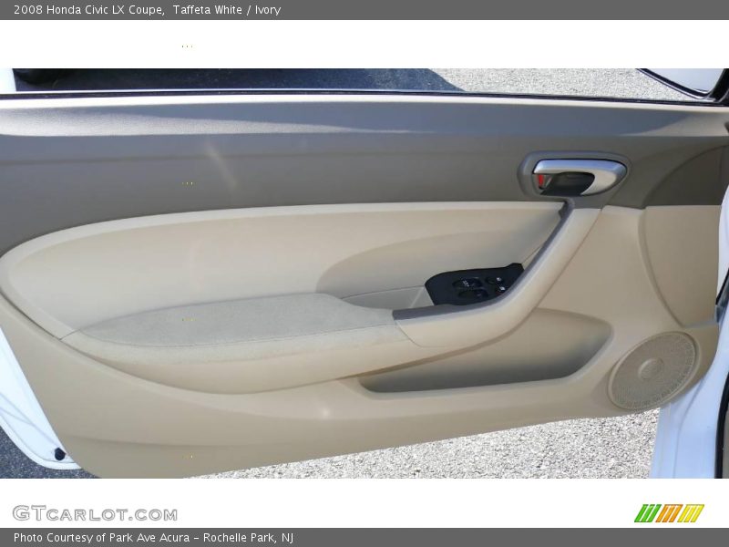 Taffeta White / Ivory 2008 Honda Civic LX Coupe