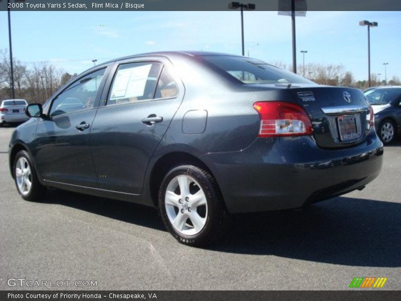 Flint Mica / Bisque 2008 Toyota Yaris S Sedan