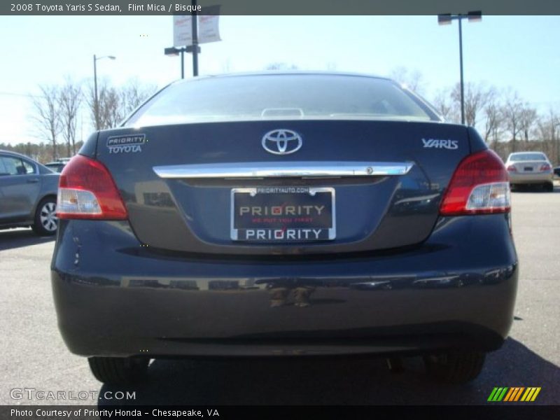 Flint Mica / Bisque 2008 Toyota Yaris S Sedan