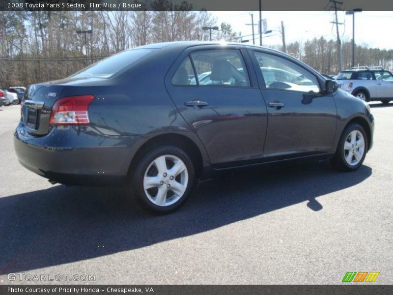 Flint Mica / Bisque 2008 Toyota Yaris S Sedan