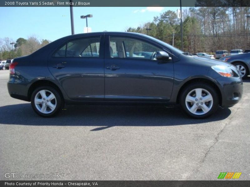 Flint Mica / Bisque 2008 Toyota Yaris S Sedan