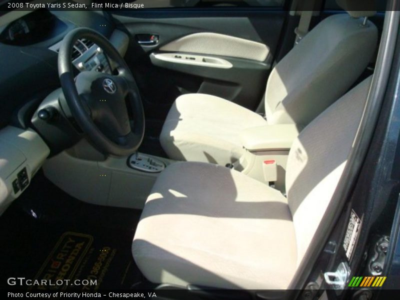 Flint Mica / Bisque 2008 Toyota Yaris S Sedan