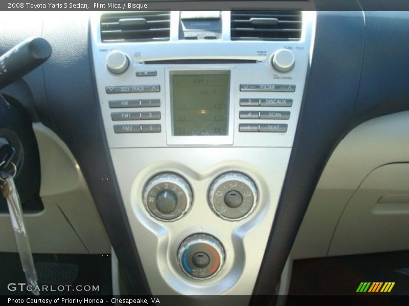 Flint Mica / Bisque 2008 Toyota Yaris S Sedan