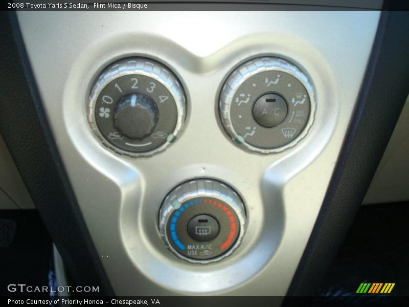 Flint Mica / Bisque 2008 Toyota Yaris S Sedan