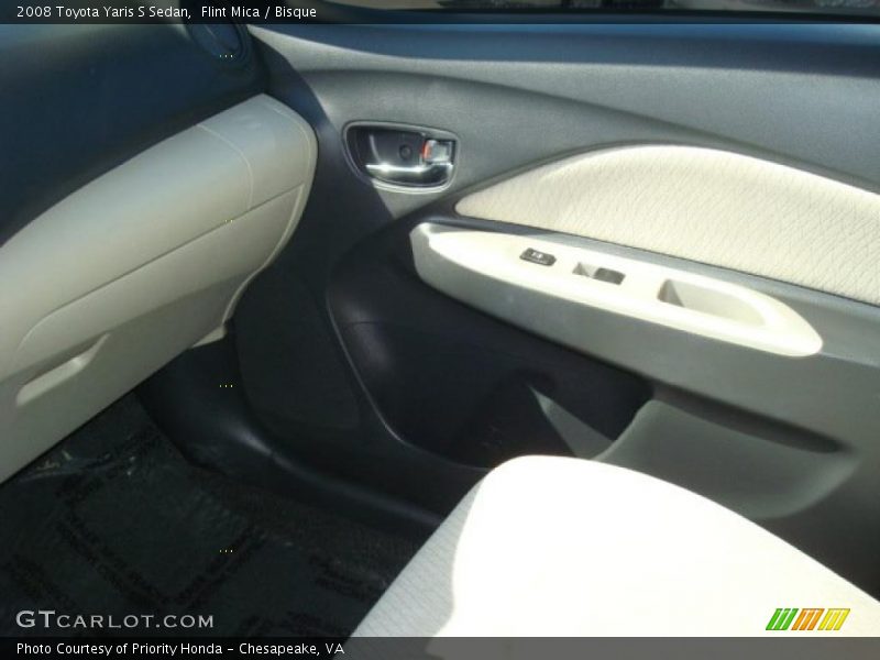 Flint Mica / Bisque 2008 Toyota Yaris S Sedan