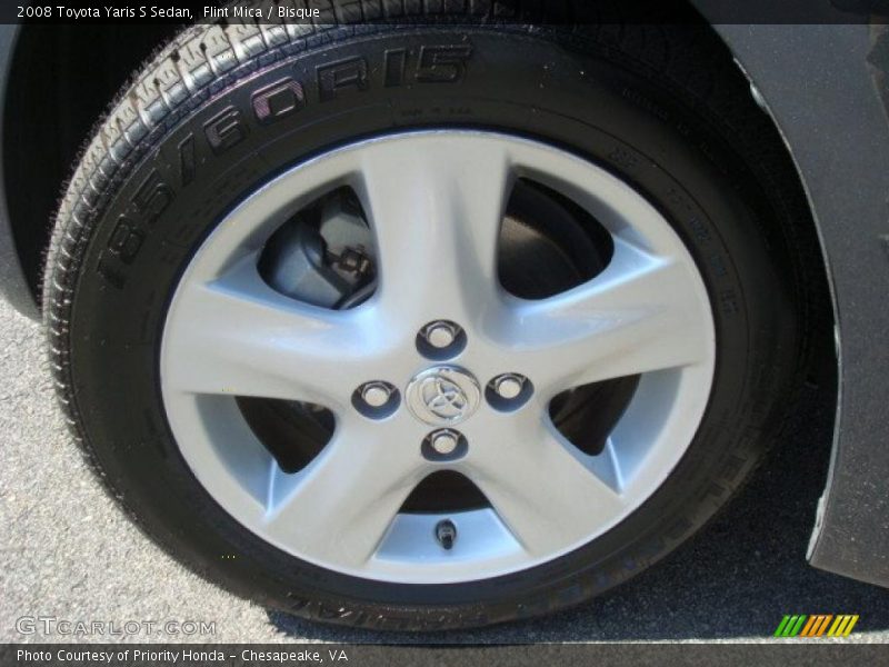 Flint Mica / Bisque 2008 Toyota Yaris S Sedan