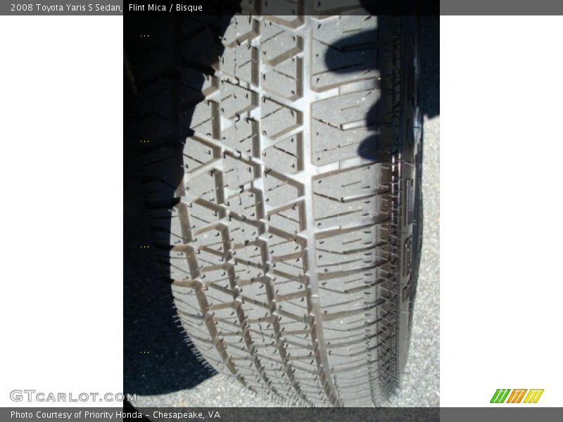 Flint Mica / Bisque 2008 Toyota Yaris S Sedan