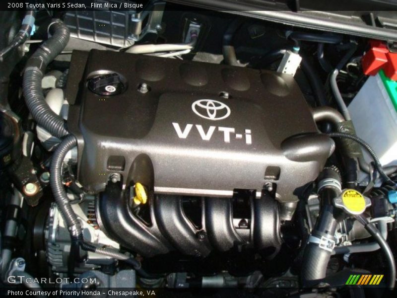 Flint Mica / Bisque 2008 Toyota Yaris S Sedan