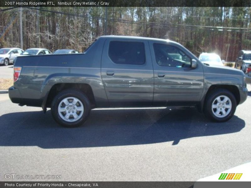 Nimbus Grey Metallic / Gray 2007 Honda Ridgeline RTL